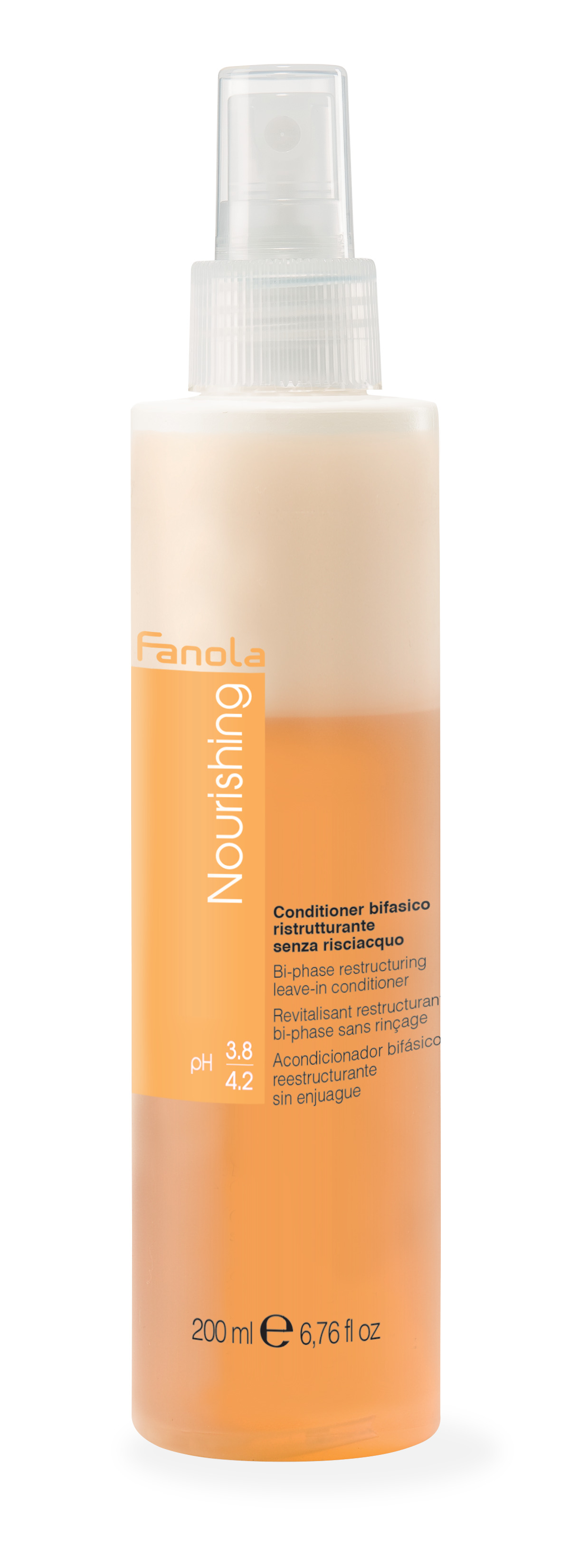 Fanola Nutri Care Bi-phase Conditioner — двофазний спрей для волосся, 200 мл